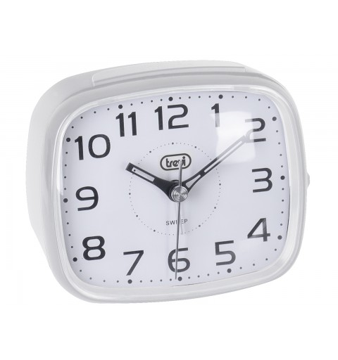 Trevi SL 3054 - orologio sveglia al quarzo con tasto snooze light, suoneria elettronica, movimento silenzioso sweep