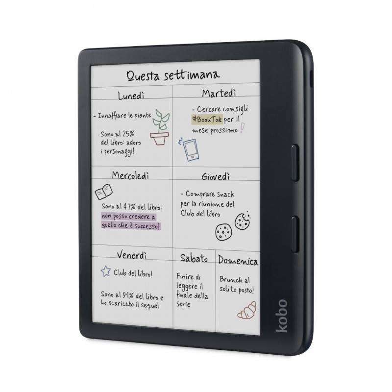 Rakuten Kobo Libra Colour eBook-Reader Touchscreen 32 GB WLAN Schwarz