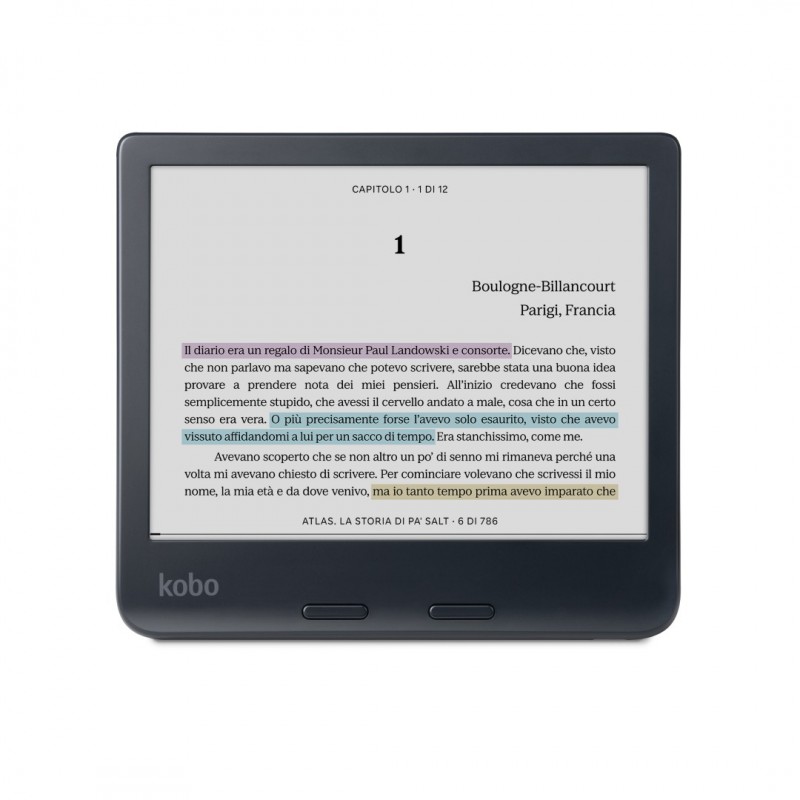 Rakuten Kobo Libra Colour eBook-Reader Touchscreen 32 GB WLAN Schwarz