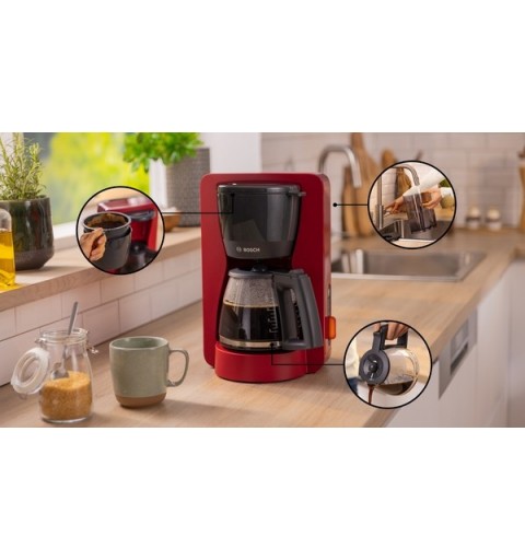 Bosch TKA3M134 cafetera eléctrica Cafetera de filtro 1,25 L