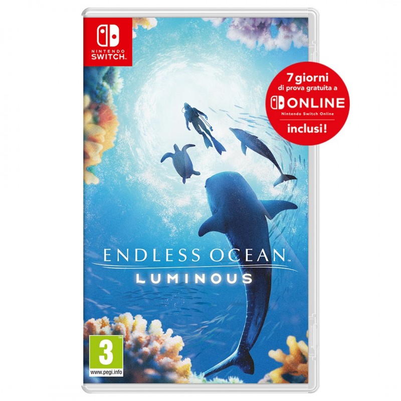 Nintendo Endless Ocean Luminous Estándar Italiano Nintendo Switch