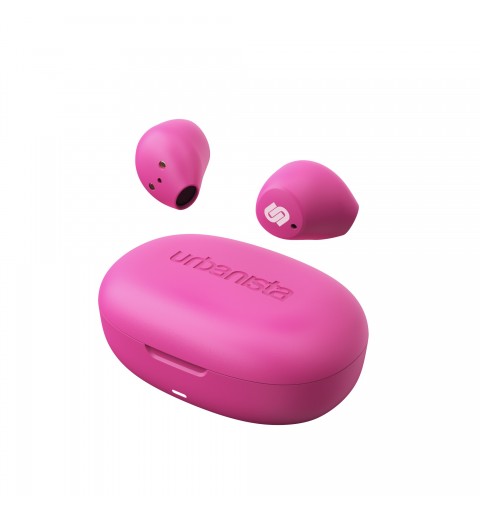 Urbanista Lisbon Casque True Wireless Stereo (TWS) Ecouteurs Appels Musique Bluetooth Rose