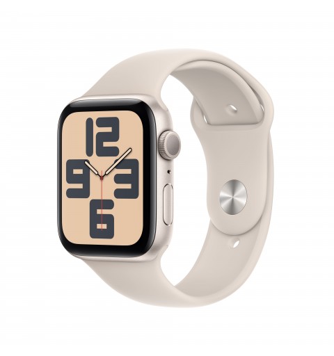 Apple Watch SE OLED 44 mm Digital 368 x 448 Pixeles Pantalla táctil Beige Wifi GPS (satélite)