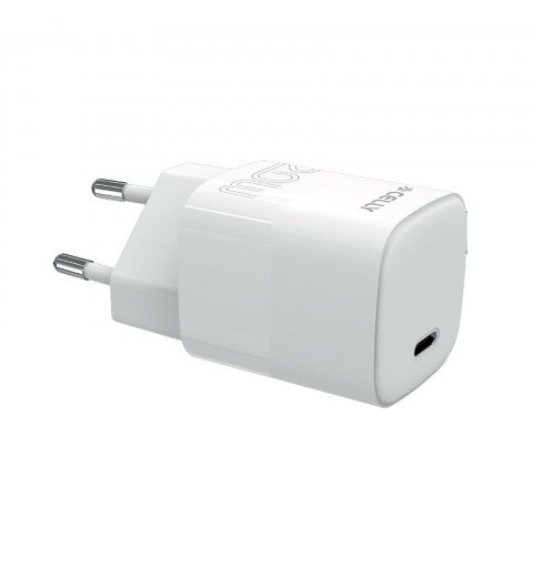 Celly TC1USBC20WEVOWH mobile device charger Smartphone White AC Fast charging Indoor