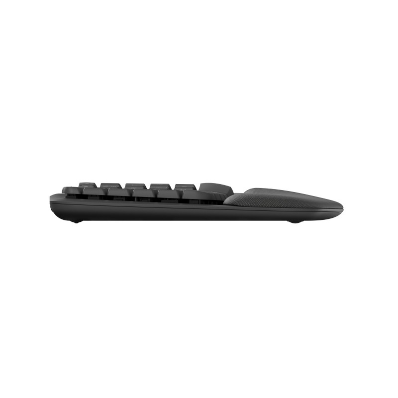 Logitech Wave Keys clavier RF sans fil + Bluetooth QWERTY Italien Graphite