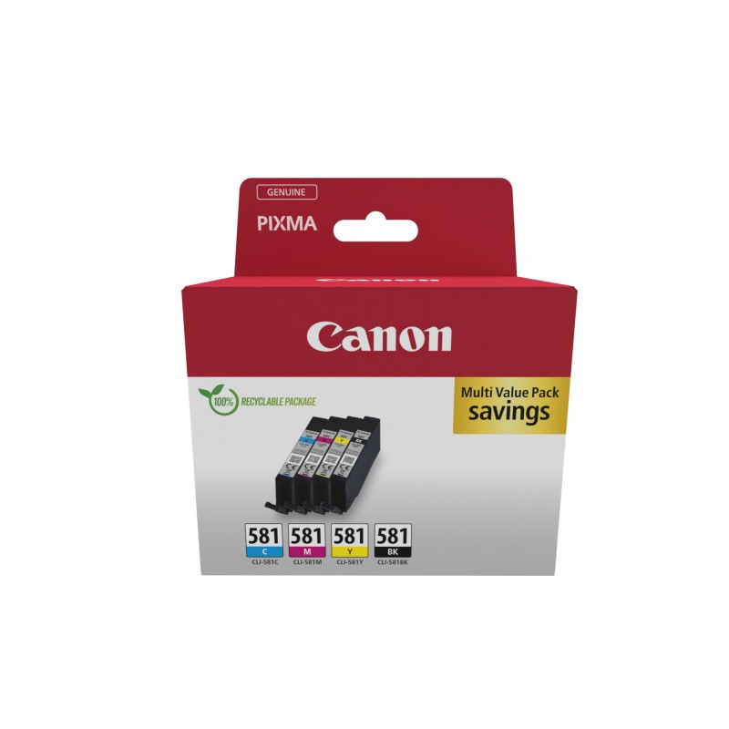 Canon 2103C006 ink cartridge 4 pc(s) Original Black, Cyan, Magenta, Yellow