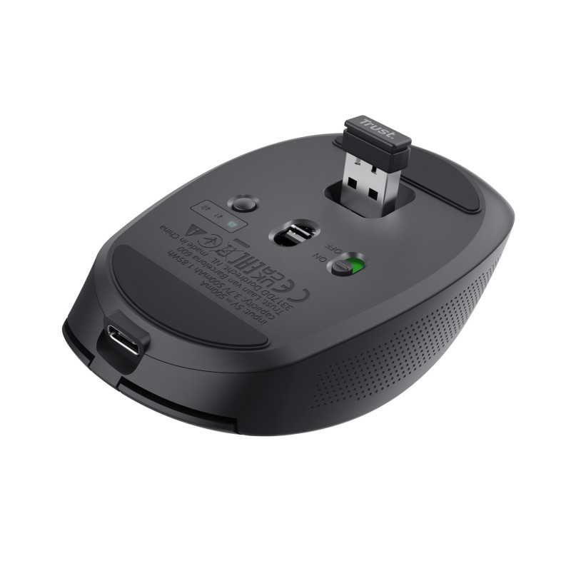 Trust Ozaa mouse Right-hand RF Wireless + Bluetooth Optical 3200 DPI