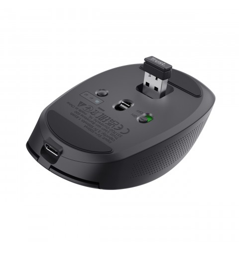 Trust Ozaa mouse Right-hand RF Wireless + Bluetooth Optical 3200 DPI