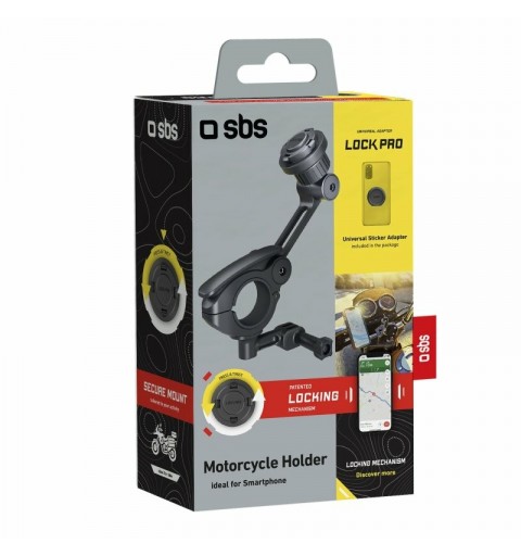 SBS TEURRIDEMOUNTFRONT Halterung Aktive Halterung Handy Smartphone Schwarz, Grau