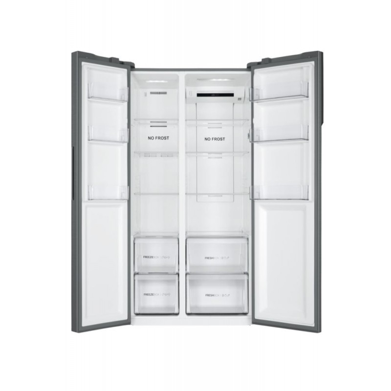 Haier SBS 90 Serie 3 HSR3918ENPG frigo américain Pose libre 528 L E Argent