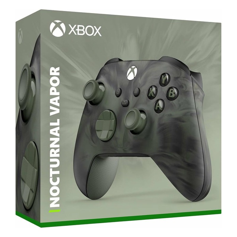 Microsoft QAU-00104 accessoire de jeux vidéo Noir, Vert Bluetooth USB Manette de jeu Analogique Numérique Android, PC, Xbox