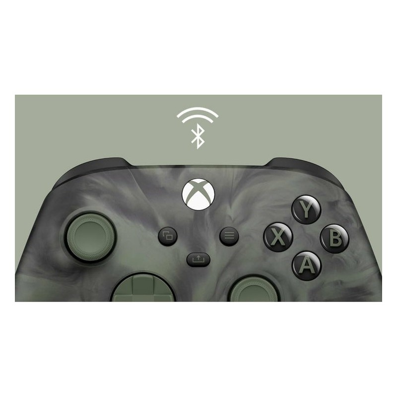 Microsoft QAU-00104 accessoire de jeux vidéo Noir, Vert Bluetooth USB Manette de jeu Analogique Numérique Android, PC, Xbox