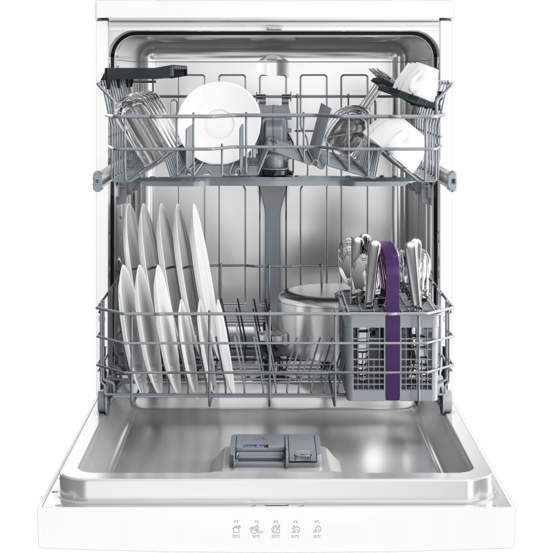 Beko b300 BDFN15D431W dishwasher Freestanding 14 place settings D