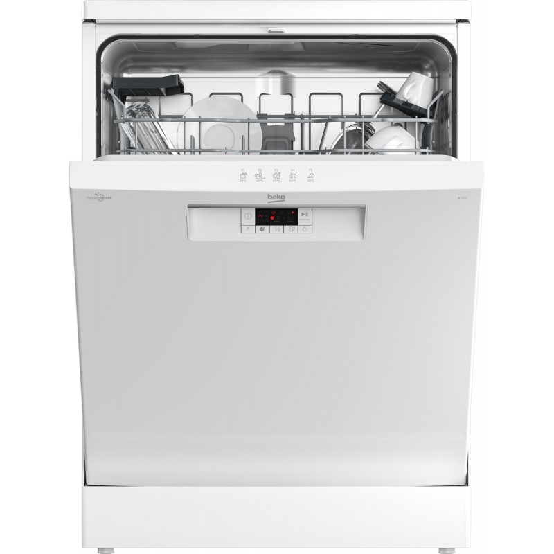 Beko b300 BDFN15D431W Spülmaschine Freistehend 14 Maßgedecke D