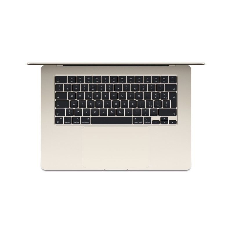 Apple MacBook Air Apple M M3 Laptop 38,9 cm (15.3") 16 GB 512 GB SSD Wi-Fi 6E (802.11ax) macOS Sonoma Beige
