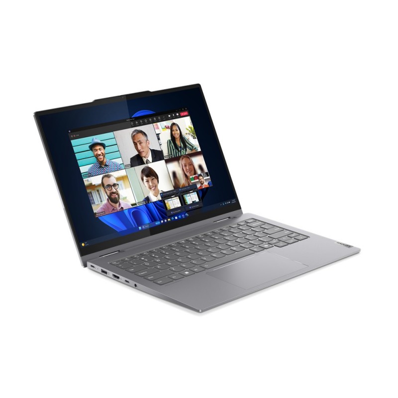 Lenovo ThinkBook 14 Intel Core Ultra 7 155U Hybrid (2-in-1) 35.6 cm (14") Touchscreen WUXGA 16 GB DDR5-SDRAM 512 GB SSD Wi-Fi