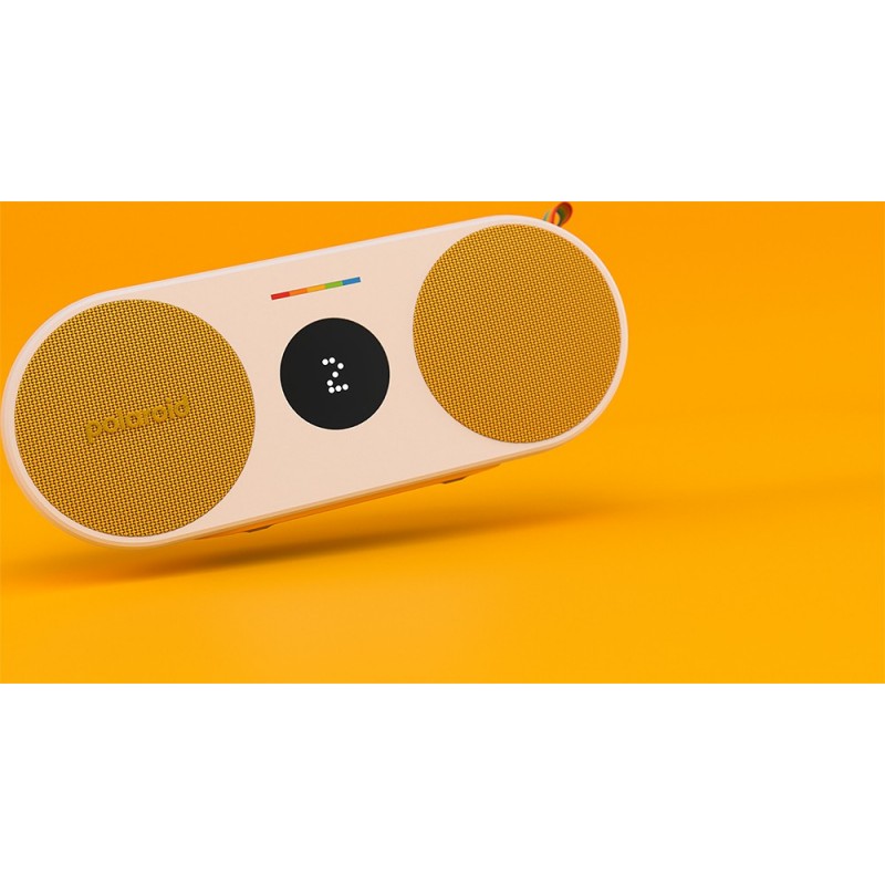 Polaroid PLRMUSICP29085YLW portable party speaker White, Yellow