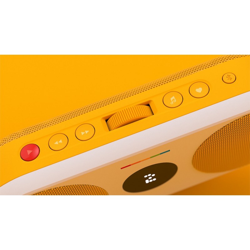 Polaroid PLRMUSICP29085YLW portable party speaker White, Yellow