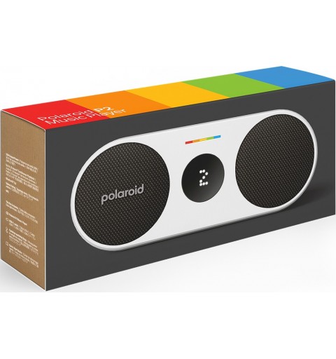 Polaroid PLRMUSICP29084BLK altavoz portátil o de fiesta Negro, Blanco