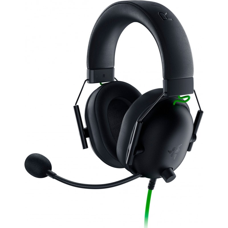 Razer Blackshark V2 X Kopfhörer Kabelgebunden Kopfband Gaming Schwarz, Grün