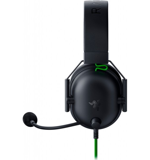 Razer Blackshark V2 X Auricolare Cablato A Padiglione Giocare Nero, Verde