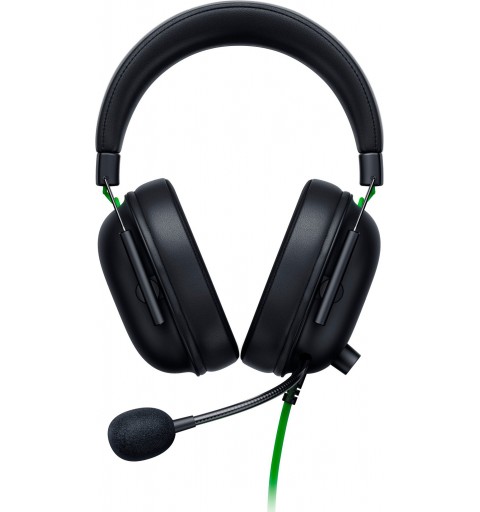 Razer Blackshark V2 X Auricolare Cablato A Padiglione Giocare Nero, Verde