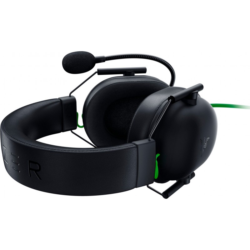 Razer Blackshark V2 X Auricolare Cablato A Padiglione Giocare Nero, Verde