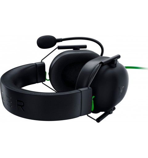 Razer Blackshark V2 X Auricolare Cablato A Padiglione Giocare Nero, Verde