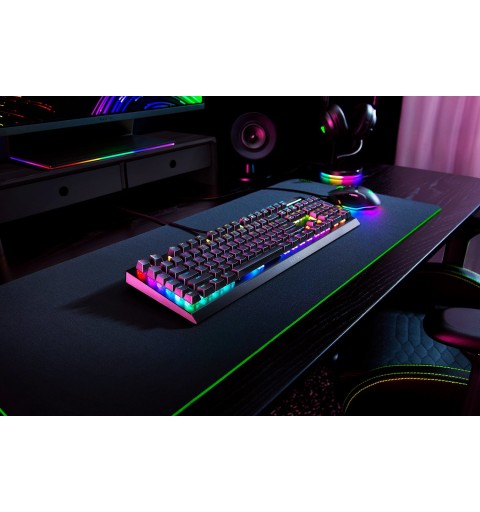 Razer BlackWidow V4 X clavier USB QWERTY Italien Noir