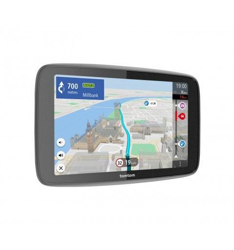 TomTom GO Camper Max Navigationssystem Fixed 17,8 cm (7") Touchscreen 400 g Schwarz