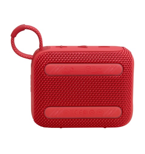 JBL Go 4 Altavoz monofónico portátil Rojo 4,2 W