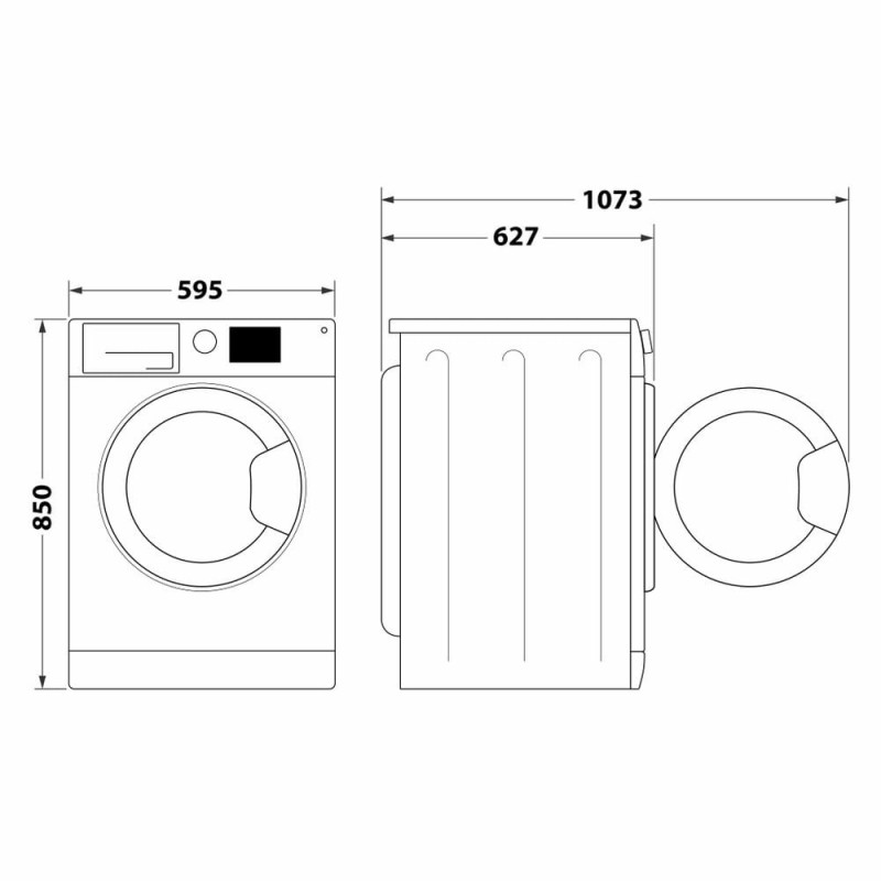 Whirlpool FFB 948 BSV IT Waschmaschine Frontlader 9 kg 1400 RPM Weiß