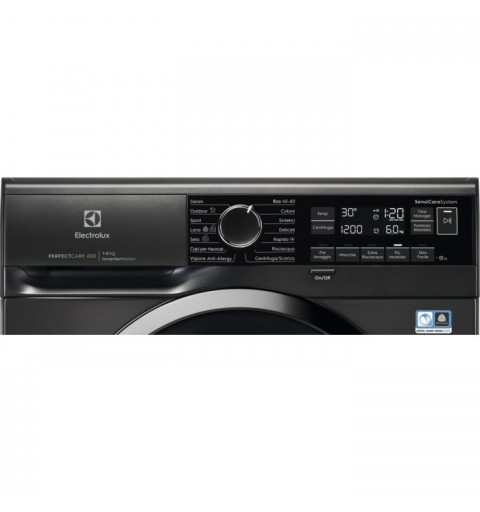 Electrolux SensiCare 600 EW6S306BL lavadora Carga frontal 6 kg 951 RPM Negro, Plata