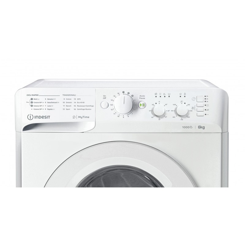 Indesit MTWSC 61053 W IT Waschmaschine Frontlader 6 kg 1000 RPM