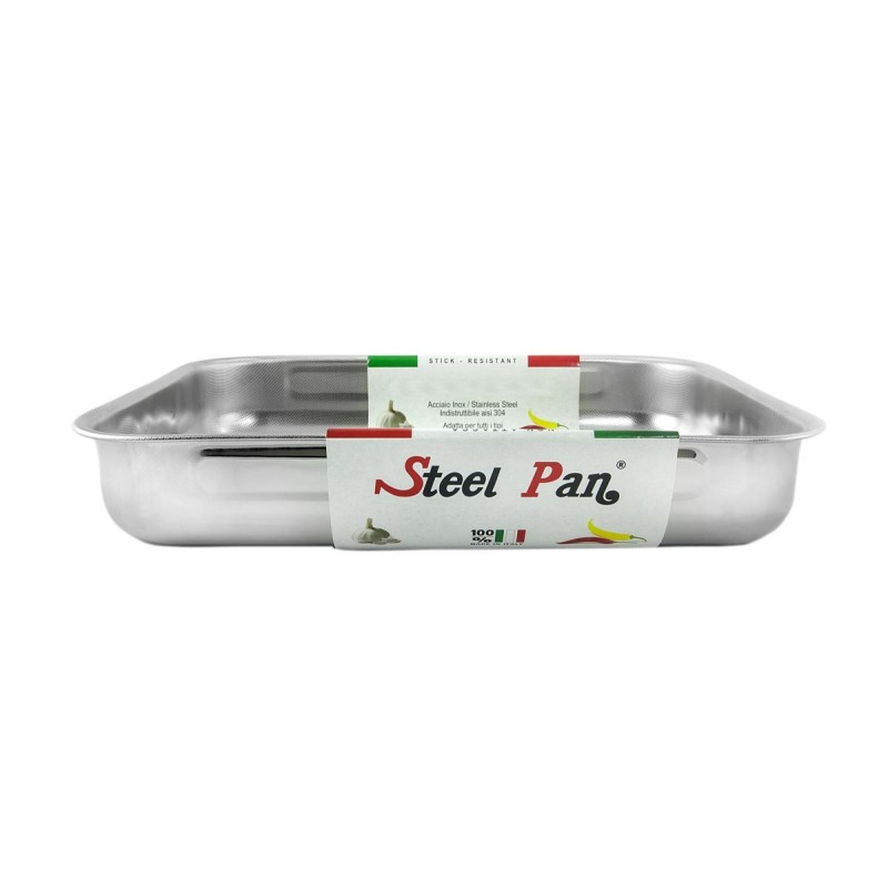 Steelpan 101818 papier cuisson Four Rectangulaire Acier inoxydable