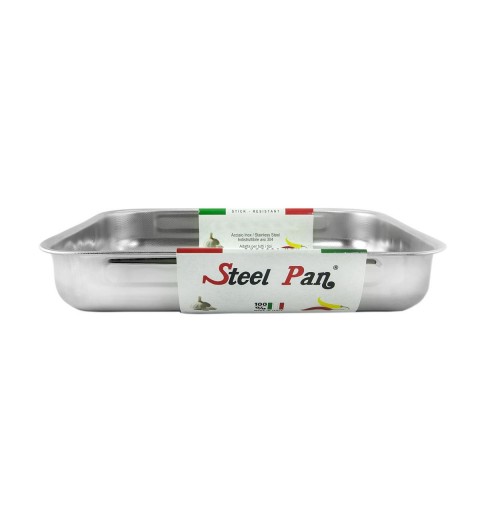 Steelpan 101818 teglia da forno Rettangolare Acciaio inossidabile