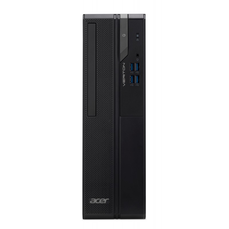 Acer Veriton X X2710G Intel® Core™ i3 i3-13100 8 GB DDR4-SDRAM 512 GB SSD Desktop PC Black