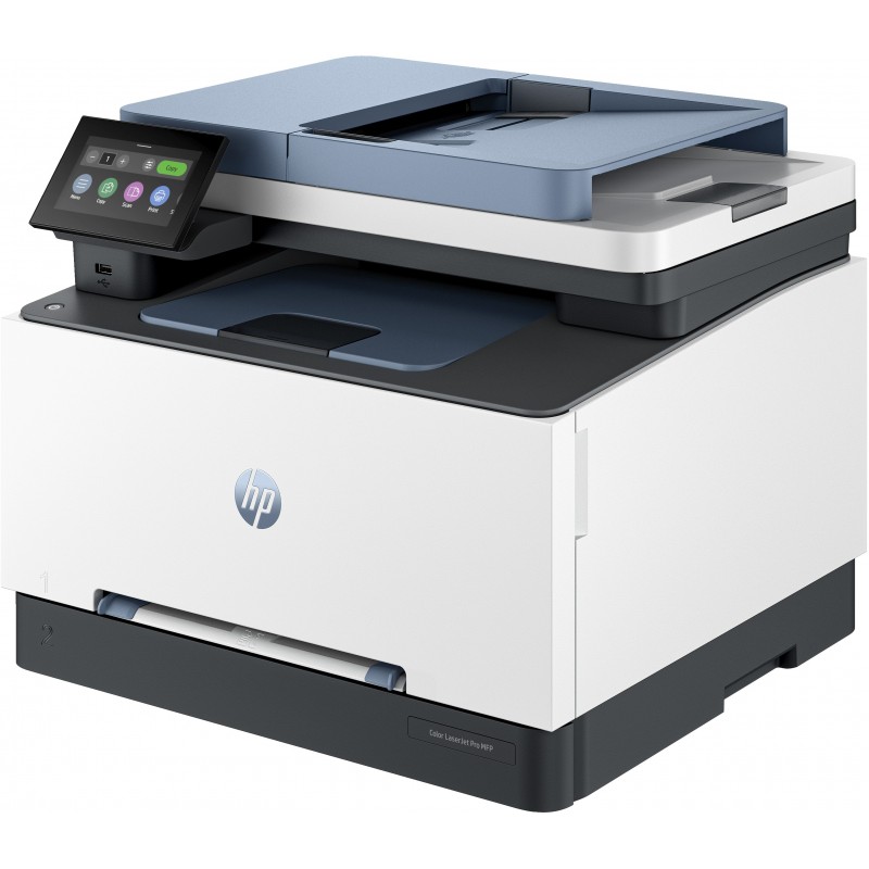 HP Color LaserJet Pro MFP 3302fdn, Farbe, Drucker für Kleine und mittlere Unternehmen, Drucken, Kopieren, Scannen, Faxen,