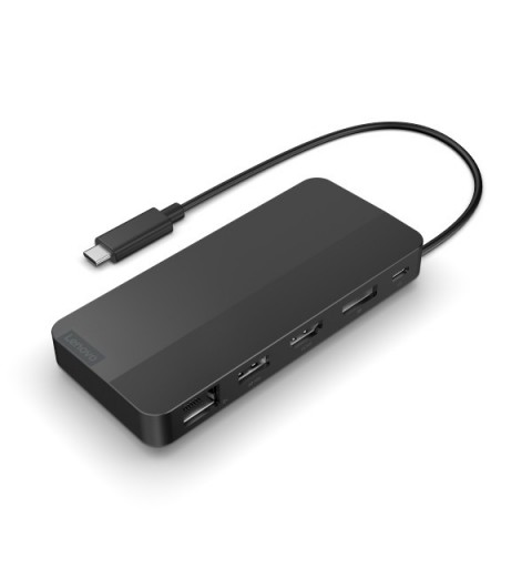 Lenovo 40B90100EU base para portátil y replicador de puertos Alámbrico USB 3.2 Gen 1 (3.1 Gen 1) Type-C Negro