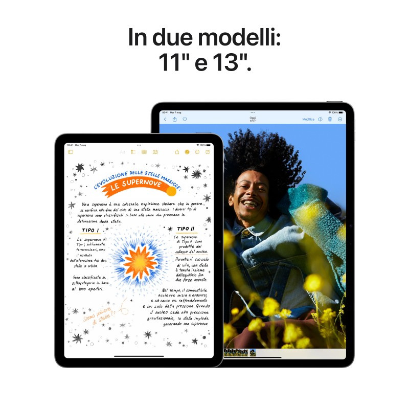 Apple iPad Air (6th Generation) Air 5G Apple M TD-LTE & FDD-LTE 256 Go 33 cm (13") 8 Go Wi-Fi 6E (802.11ax) iPadOS 17 Gris