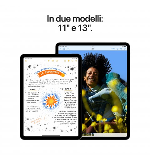 Apple iPad Air (6th Generation) Air 5G Apple M TD-LTE & FDD-LTE 256 GB 33 cm (13") 8 GB Wi-Fi 6E (802.11ax) iPadOS 17 Grau