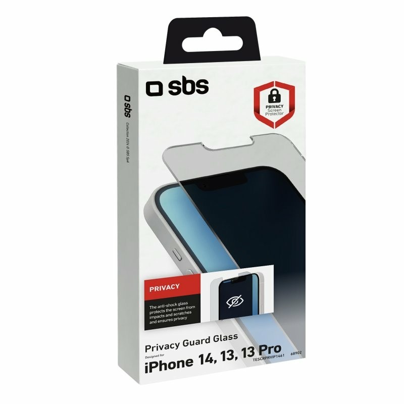 SBS Protection d'écran en verre Full Cover Privacy