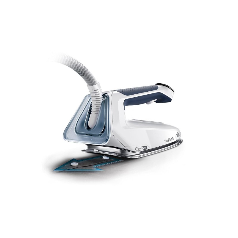 Braun CareStyle 5 IS 5245 BL Centrale vapeur 2400 W 2 L Semelle Eloxal Bleu