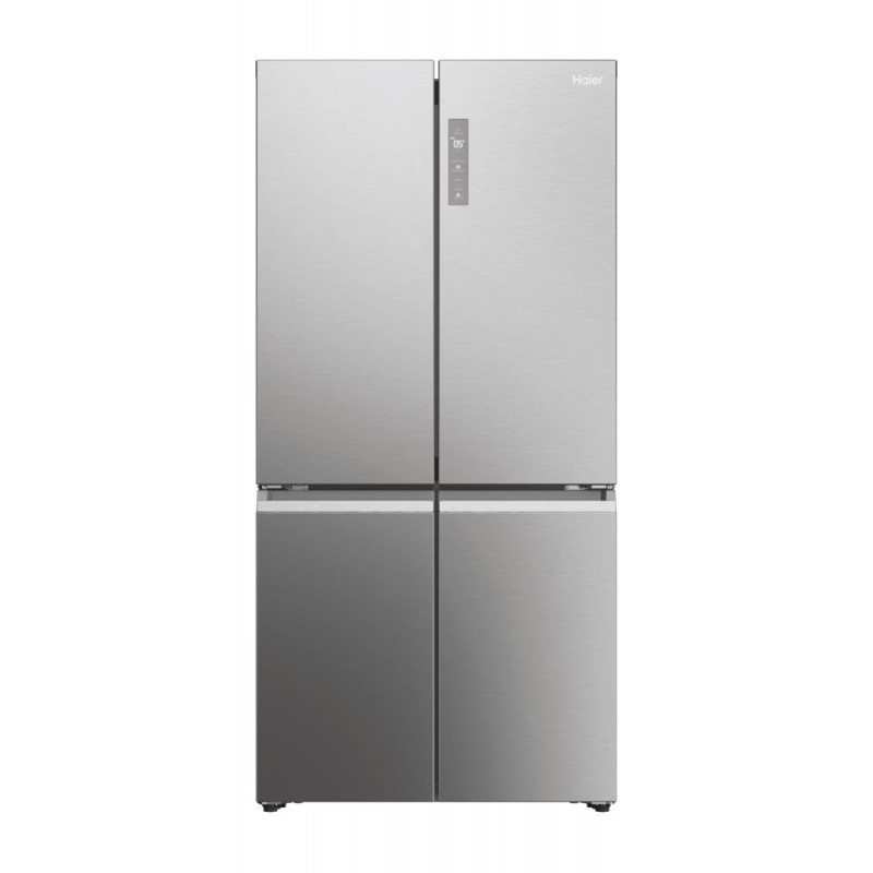 Haier Cube 90 Serie 7 HCR79F19ENMM nevera puerta lado a lado Independiente 646 L E Platino, Acero inoxidable