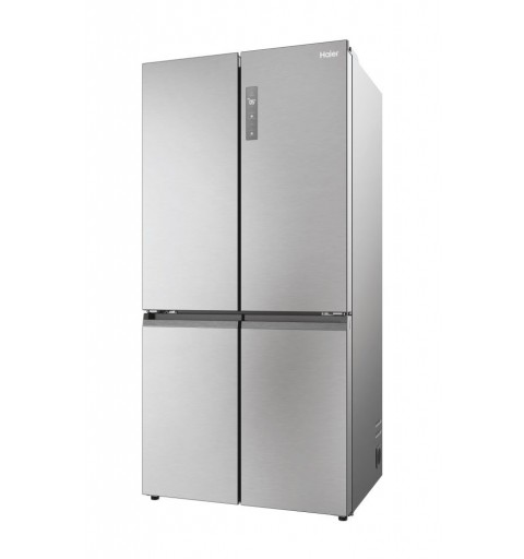 Haier Cube 90 Serie 7 HCR79F19ENMM nevera puerta lado a lado Independiente 646 L E Platino, Acero inoxidable