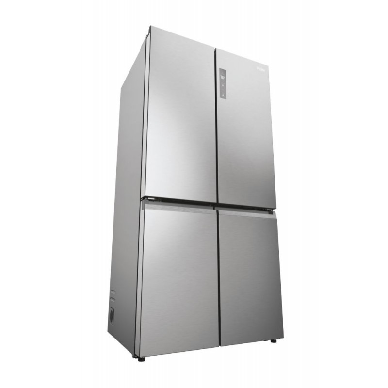 Haier Cube 90 Serie 7 HCR79F19ENMM nevera puerta lado a lado Independiente 646 L E Platino, Acero inoxidable