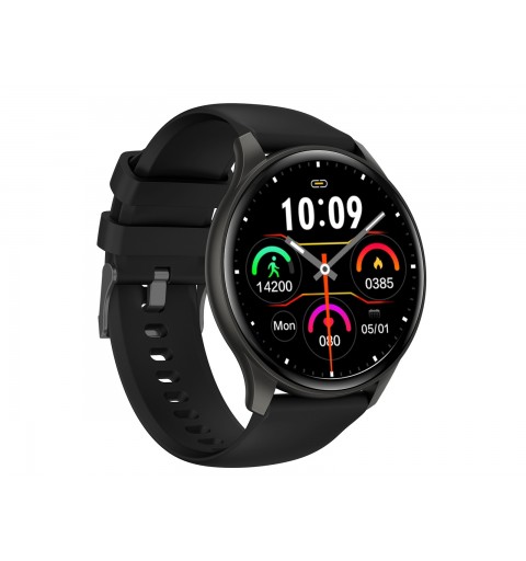 Trevi T-FIT 235 A 3.63 cm (1.43") AMOLED 45 mm Digital Touchscreen Black