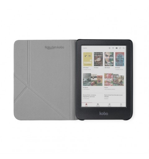 Rakuten Kobo SleepCover custodia per e-book reader 15,2 cm (6") Custodia a libro Nero