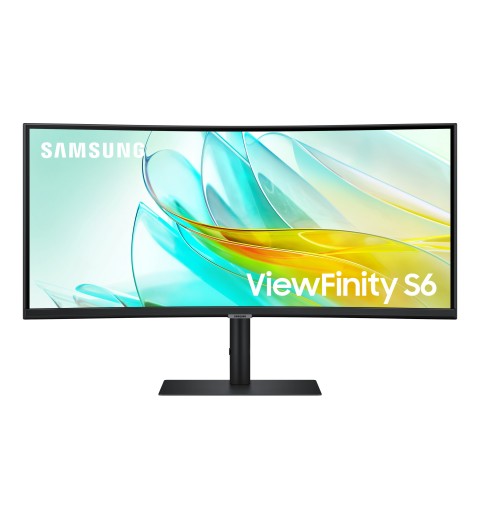 Samsung ViewFinity S6 Monitor HRM - S65UC da 34'' WQHD Curvo