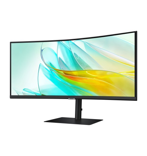 Samsung ViewFinity S6 S65UC computer monitor 86.4 cm (34") 3440 x 1440 pixels UltraWide Quad HD Black